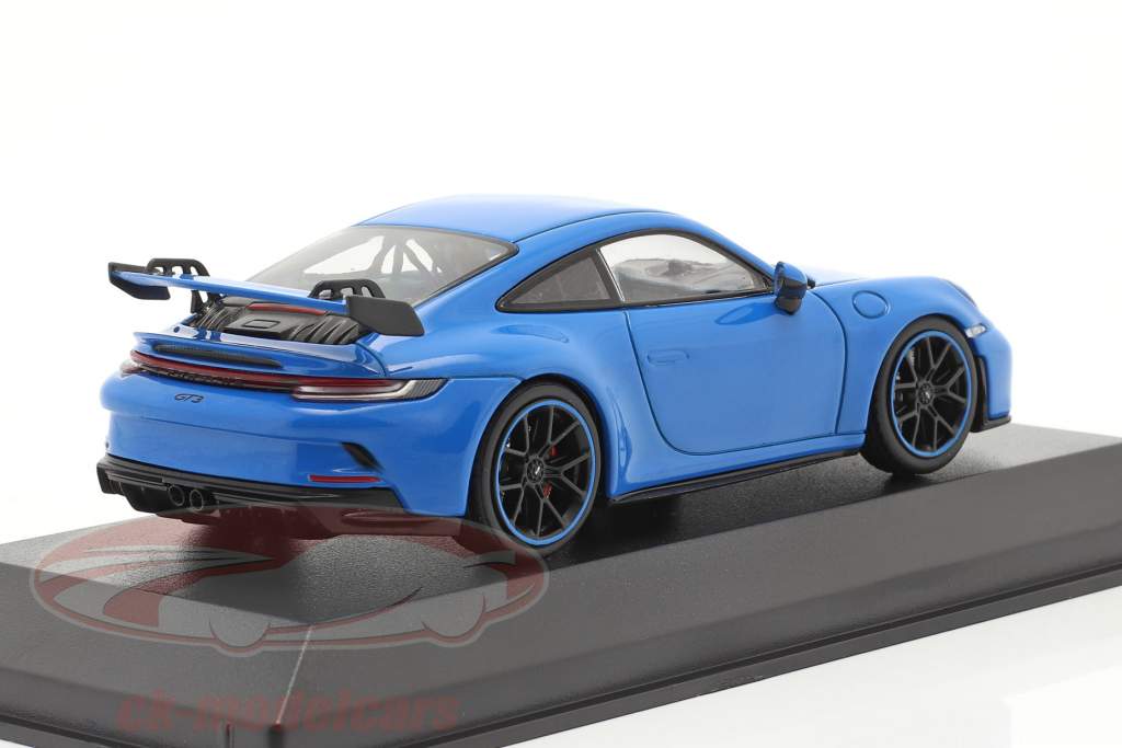 Porsche 911 (992) GT3 建設年 2021 shark blue 1:43 Minichamps
