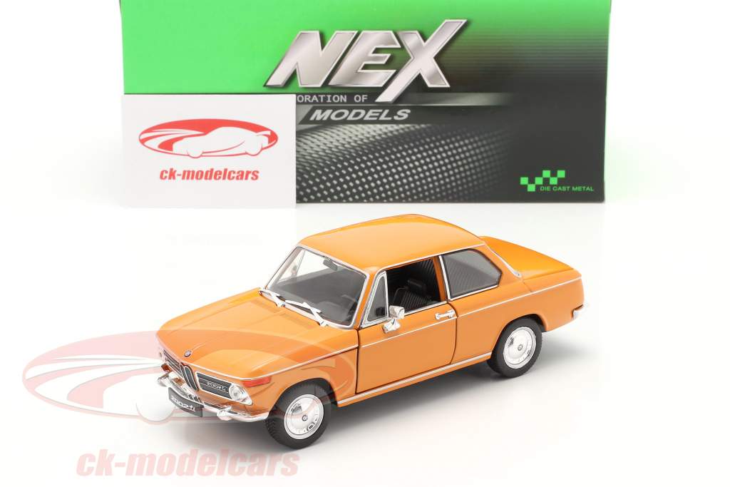 BMW 2002ti appelsin 1:24 Welly