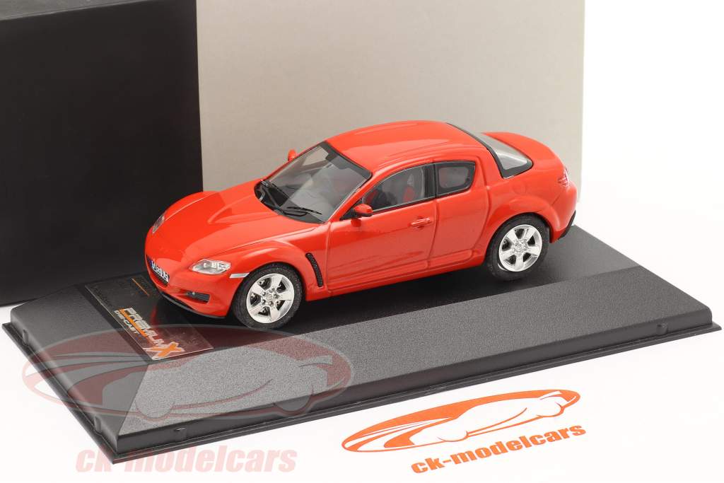 Mazda RX-8 Année 2003 rouge 1:43 Premium X