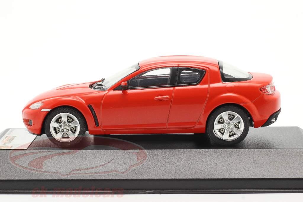 Mazda RX-8 Year 2003 red 1:43 Premium X