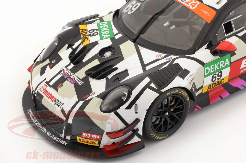 Porsche 911 (991) GT3 R #69 GT Masters 2018 Slooten, Luhr Iron Force 1:18 Ixo