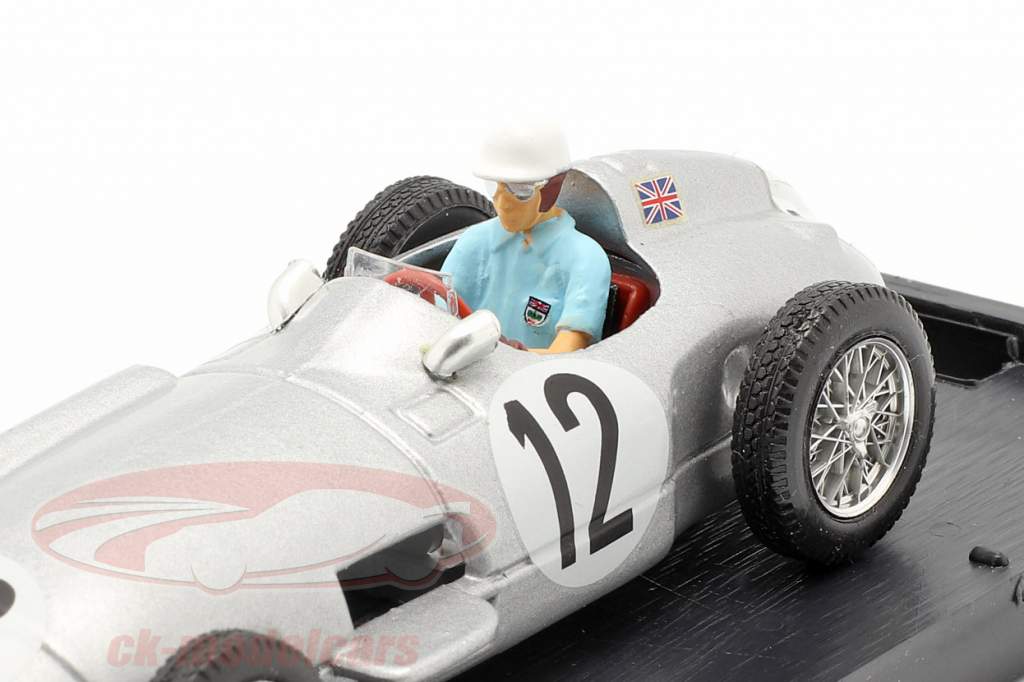 Stirling Moss Mercedes-Benz W196 #12 Ganador británico GP fórmula 1 1955 1:43 Brumm