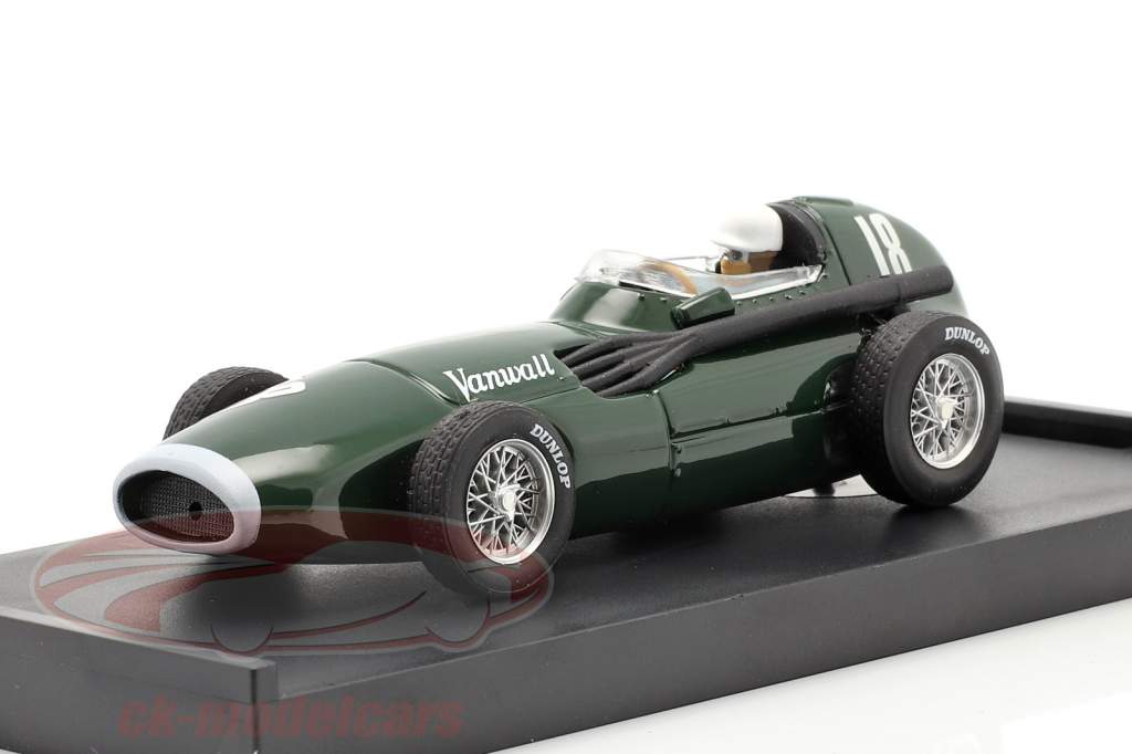 S. Moss / T. Brooks Vanwall VW57 #18 Gagnant Britanique GP formule 1 1957 1:43 Brumm
