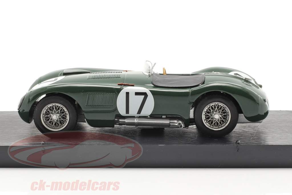 Jaguar C-Type #17 2 ° 24h LeMans 1953 Moss, Walker 1:43 Brumm