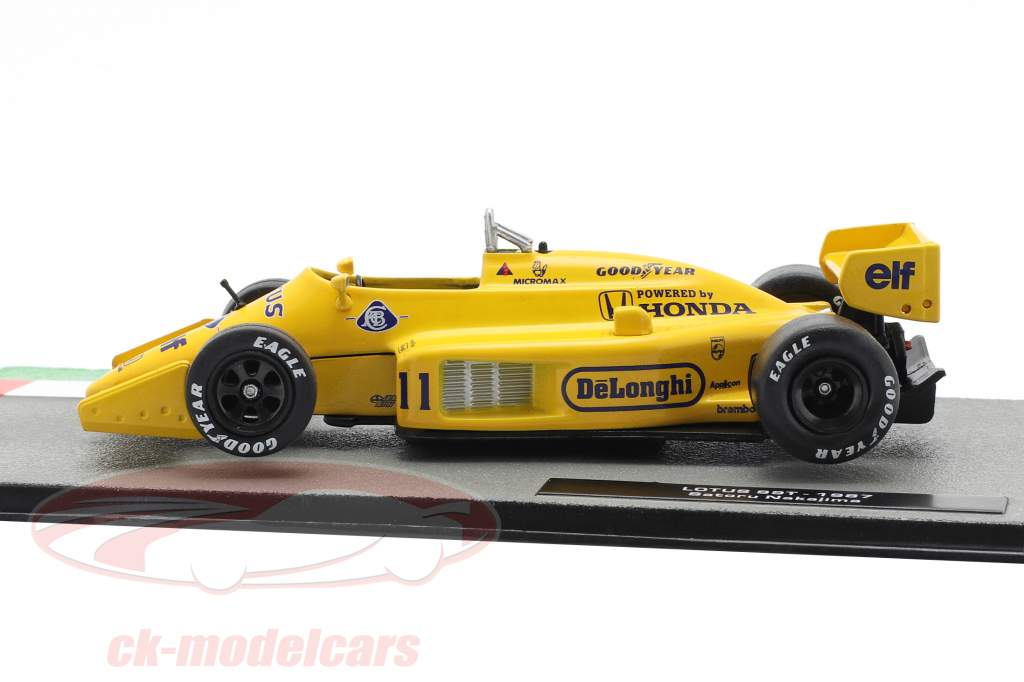 Satoru Nakajima Lotus 99T #11 formula 1 1987 1:43 Altaya