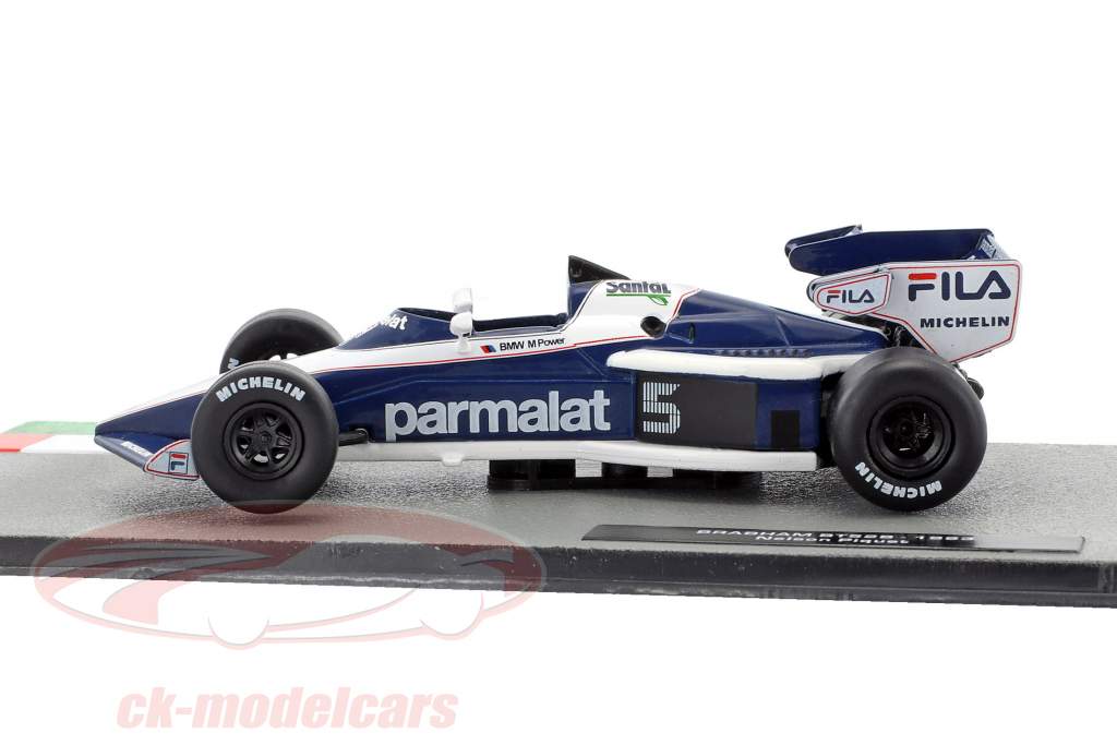 Nelson Piquet Brabham BT52B #5 formule 1 Champion du monde 1983 1:43 Altaya