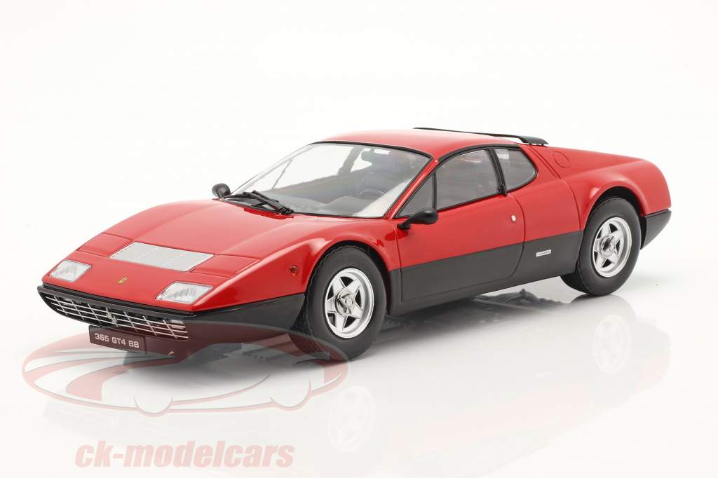 Ferrari 365 GT4 BB Byggeår 1973 rød 1:18 KK-Scale