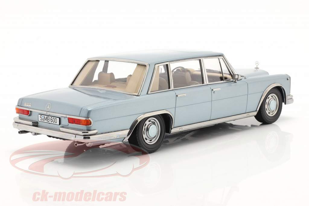 KK SCALE MODELS 1/18 - 180601BK - MERCEDES-BENZ 600 SWB W100 - 1963 426069976010