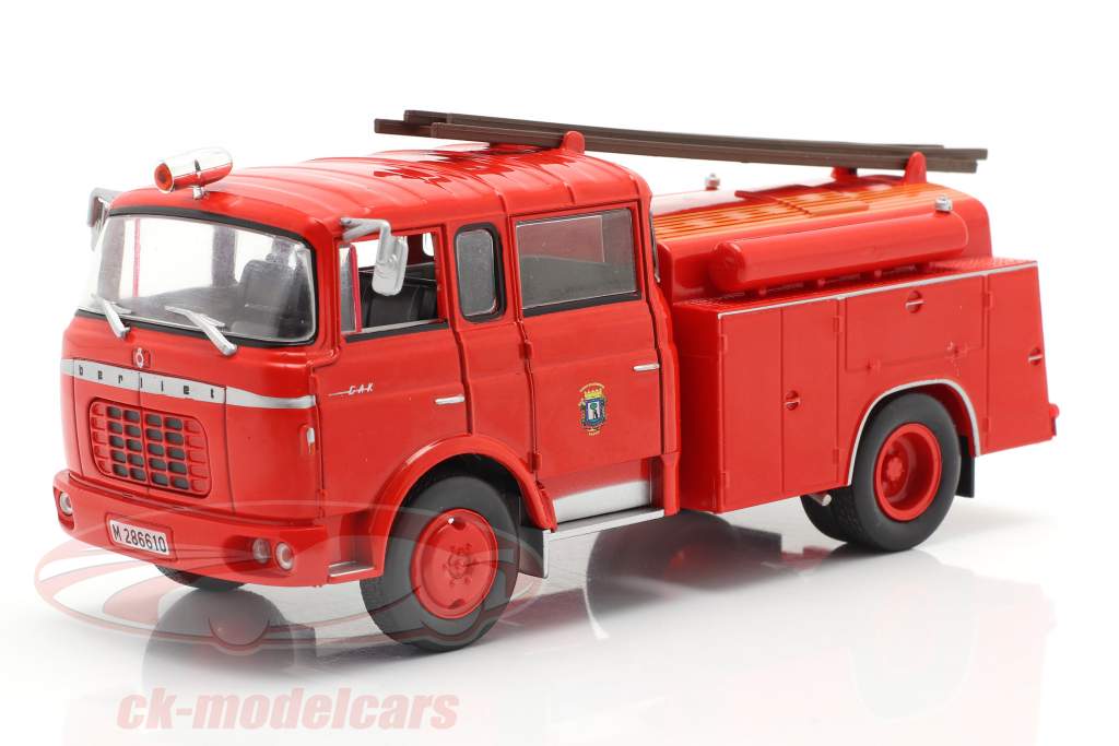 Berliet GAK 17 fire department Madrid red 1:43 Altaya