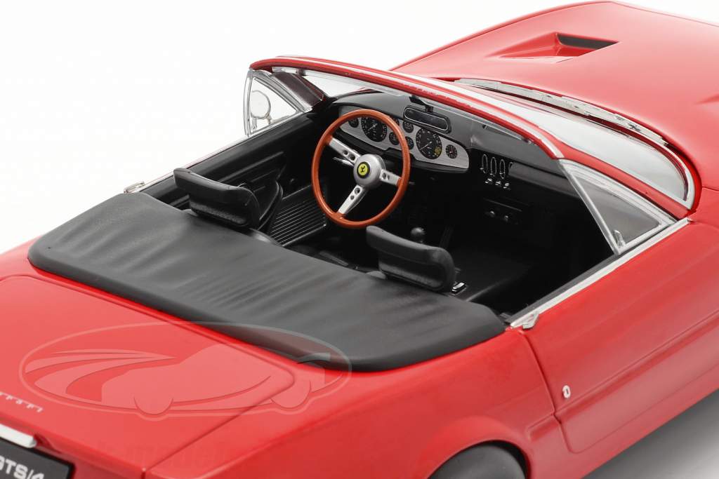 Ferrari 365 GTB/4 Daytona Conversível Series 1 1969 vermelho 1:18 KK-Scale