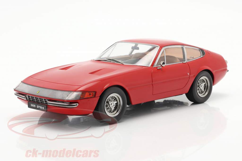 Ferrari 365 GTB/4 Daytona Coupe 1. Serie 1969 rot 1:18 KK-Scale