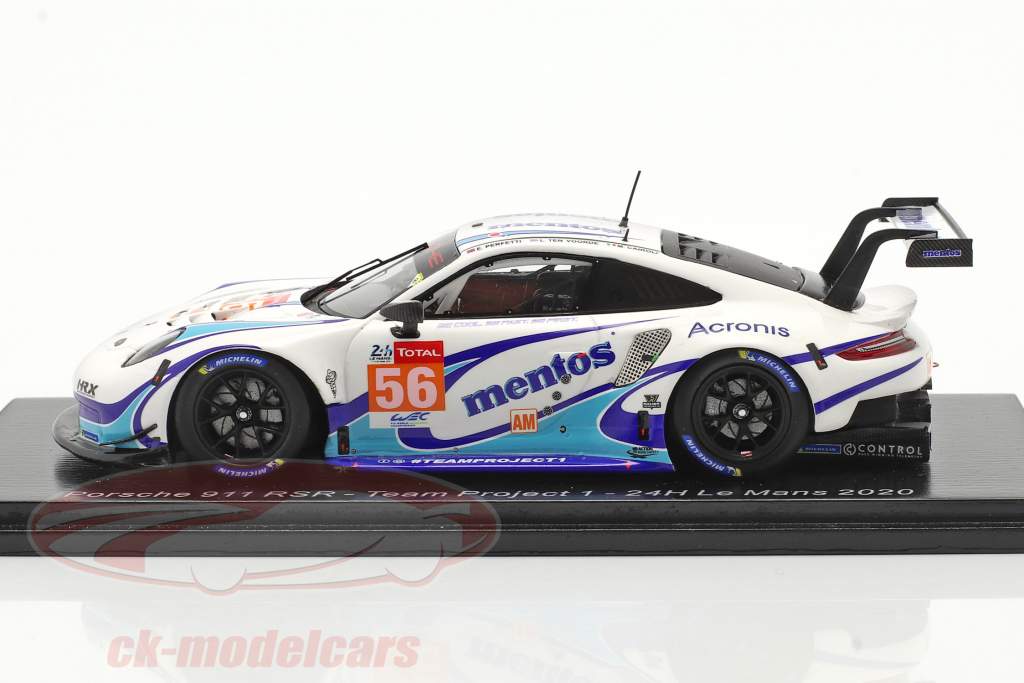 Porsche 911 RSR #56 24h LeMans 2020 Team Project 1 1:43 Spark