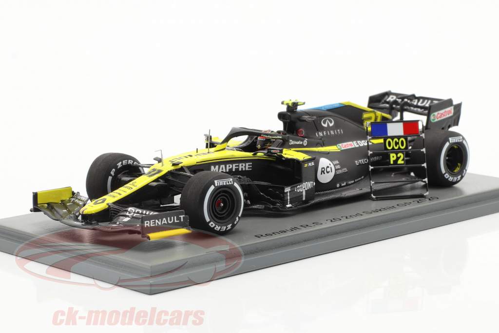 Esteban Ocon Renault R.S.20 #31 2nd Sakhir GP Formel 1 2020 1:43 Spark