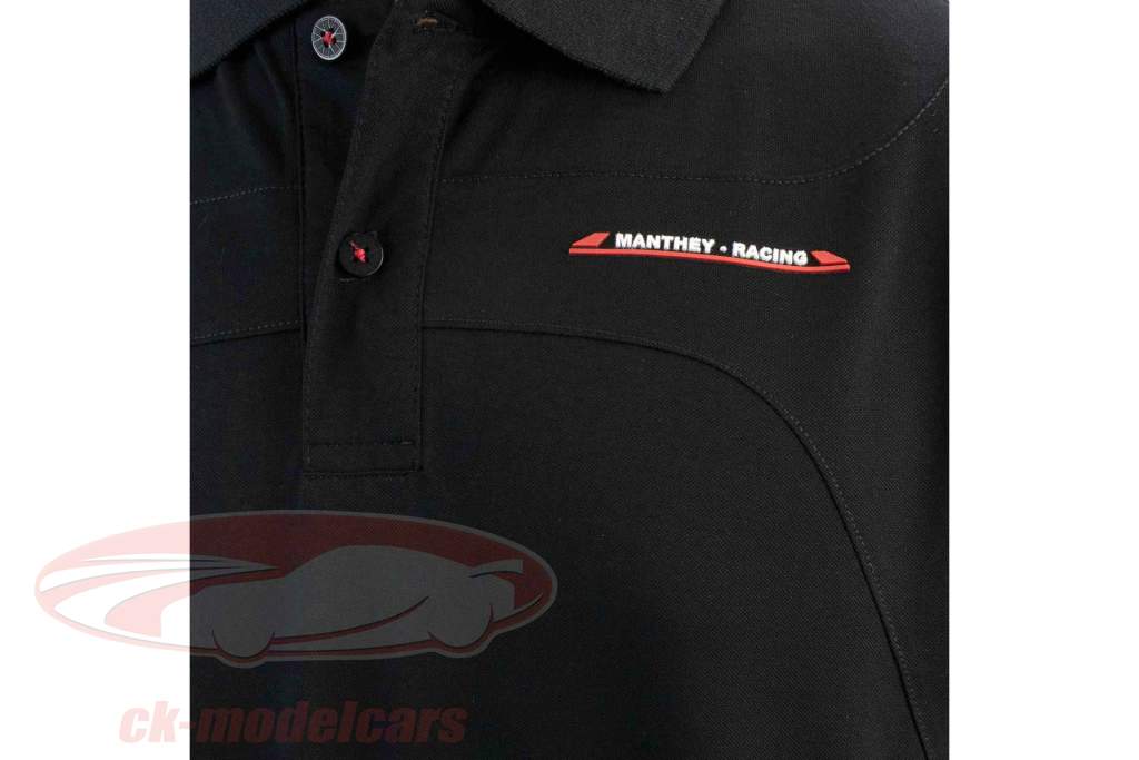 Manthey Racing Polo-Shirt Heritage nero