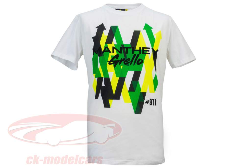 Manthey Racing T-Shirt グラフィック Grello #911 白い