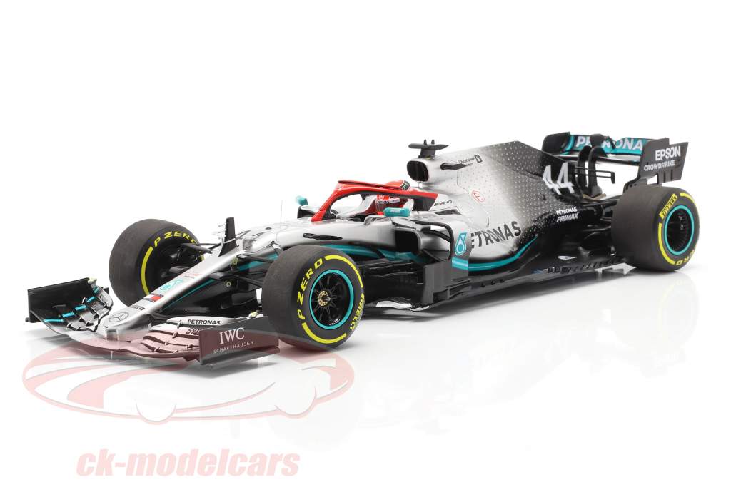 L. Hamilton Mercedes-AMG F1 W10 #44 Monaco GP F1 World Champion 2019 1:18 Minichamps