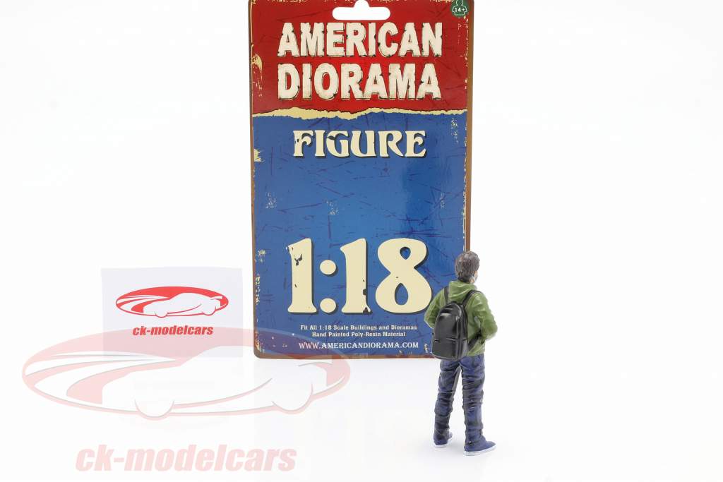 数字 5 Hazmat Crew 1:18 American Diorama