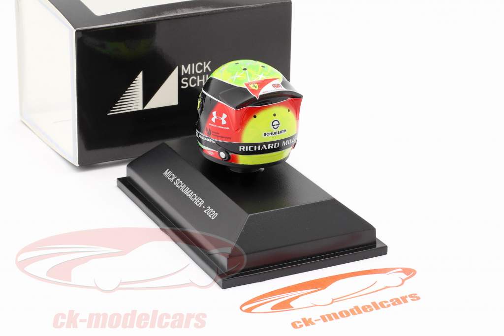 Mick Schumacher Prema Racing #20 formula 2 campione 2020 casco 1:8 Schuberth