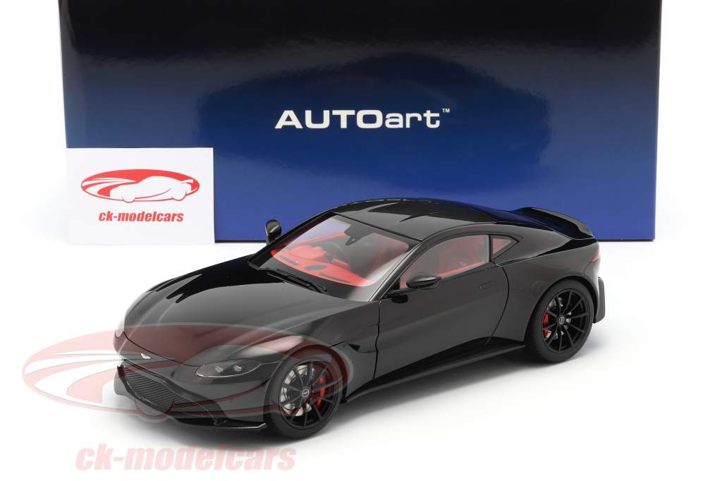 Aston Martin Vantage Byggeår 2019 sort 1:18 AUTOart