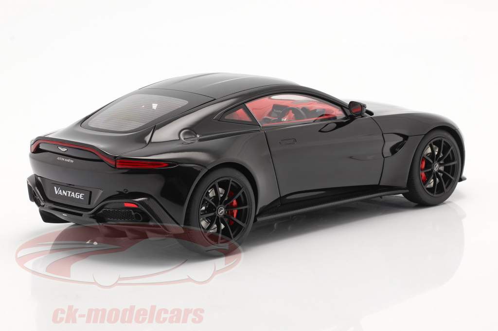 Aston Martin Vantage Année de construction 2019 noir 1:18 AUTOart