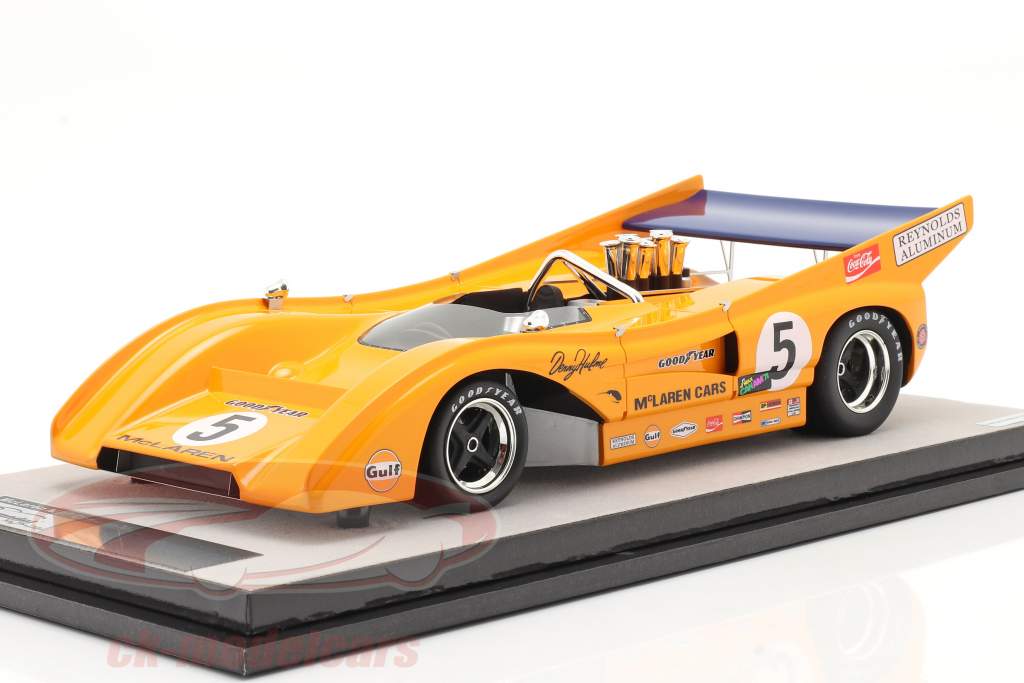 McLaren M8F #5 Winner Mosport Park Can-Am Series 1971 D. Hulme 1:18 Tecnomodel