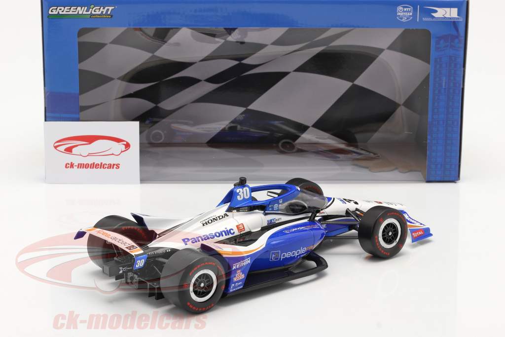 Greenlight 1:18 Takuma Sato Honda #30 