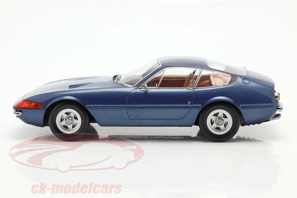 Ferrari 365 GTB/4 Daytona Coupe Serie 2 1971 blu metallico 1:18 KK-Scale