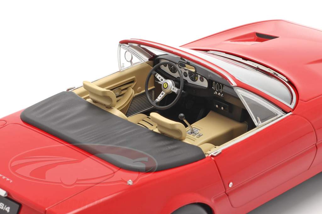 Ferrari 365 GTB/4 Daytona Кабриолет Ряд 2 1971 красный 1:18 KK-Scale
