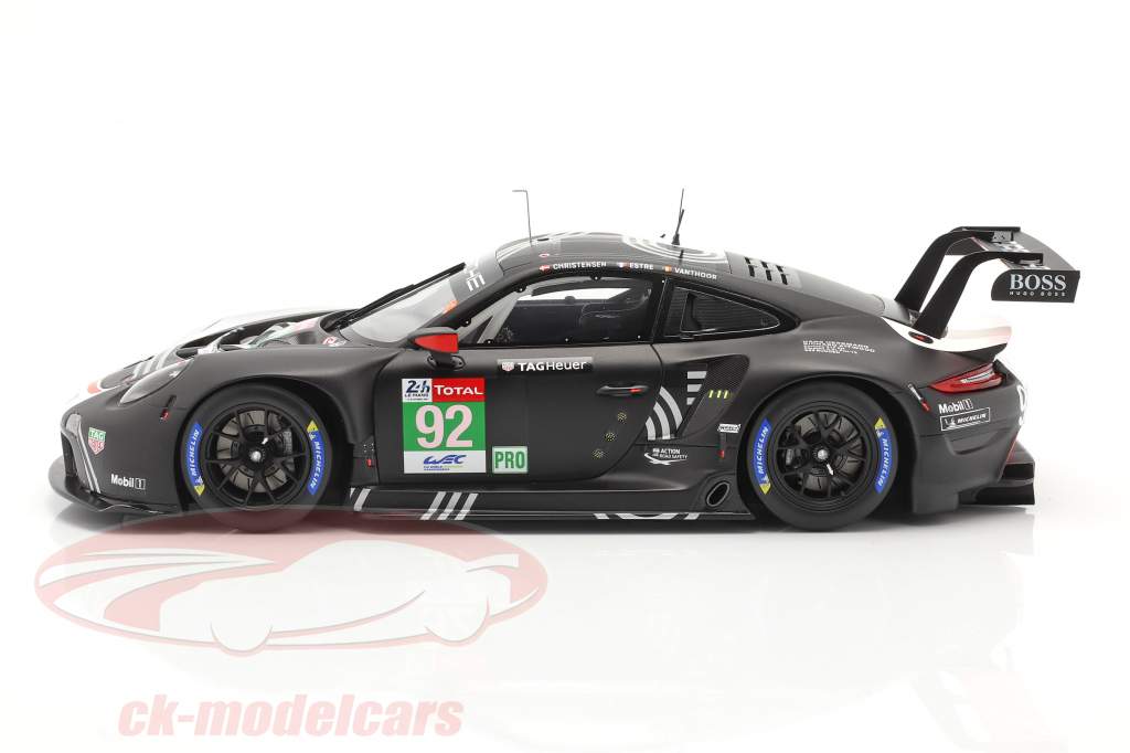 Porsche 911 991 Rsr 4.0 #92 Le Mans 2019 Christensen Estre SPARK 1:18 18S435 Mod