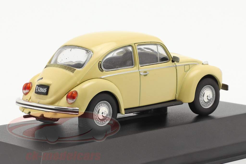 Volkswagen VW Scarabée 1300L Année de construction 1980 jaune clair 1:43 Altaya