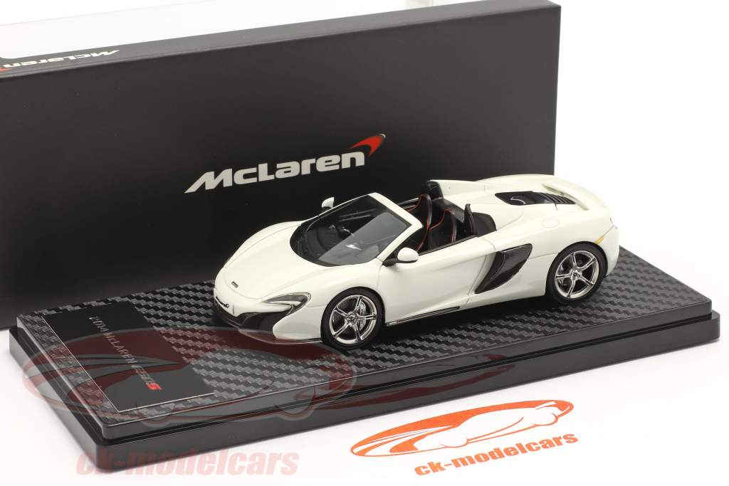 McLaren 650S Spider Год постройки 2014 белый 1:43 TrueScale