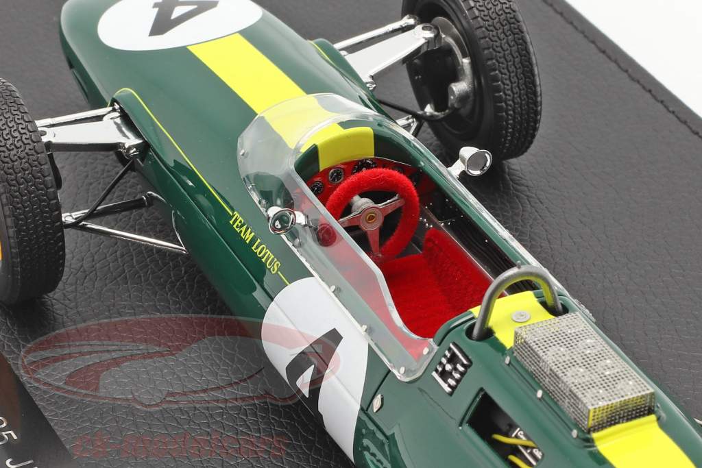 Jim Clark Lotus 25 #4 公式 1 世界冠军 1963 和 展示柜 1:18 GP Replicas