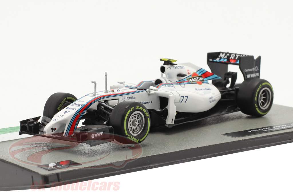 Valtteri Bottas Williams FW36 #77 2ª britânico GP Fórmula 1 2014 1:43 Altaya