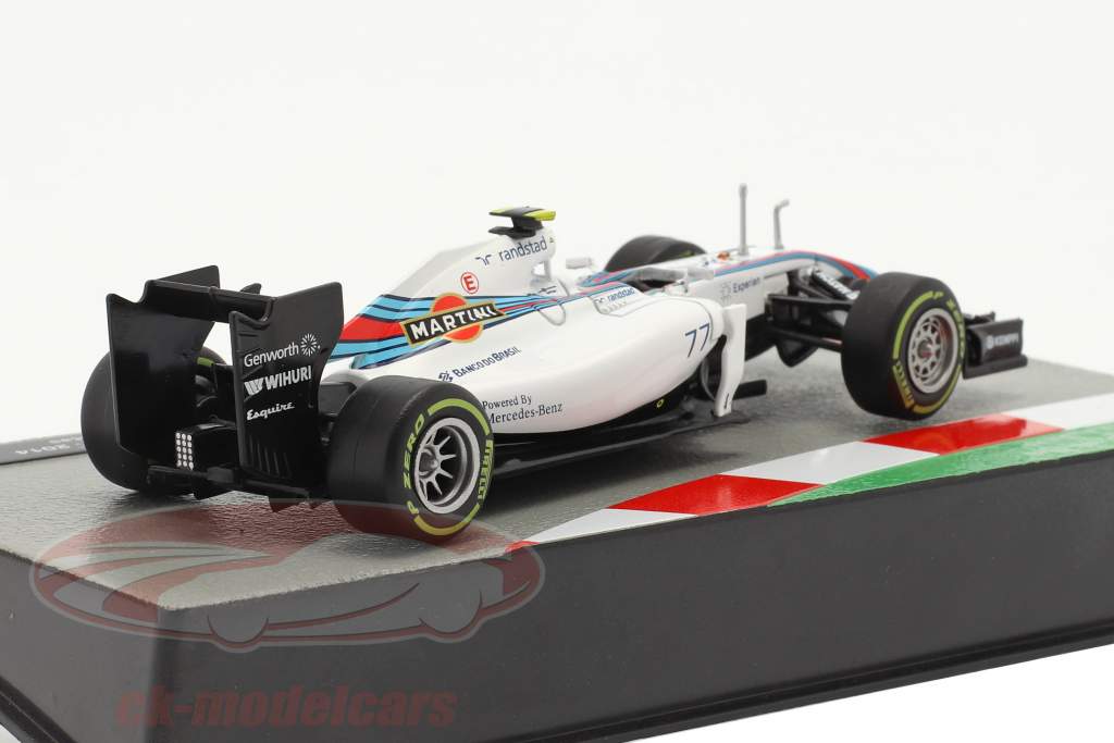 Valtteri Bottas Williams FW36 #77 2ª britânico GP Fórmula 1 2014 1:43 Altaya
