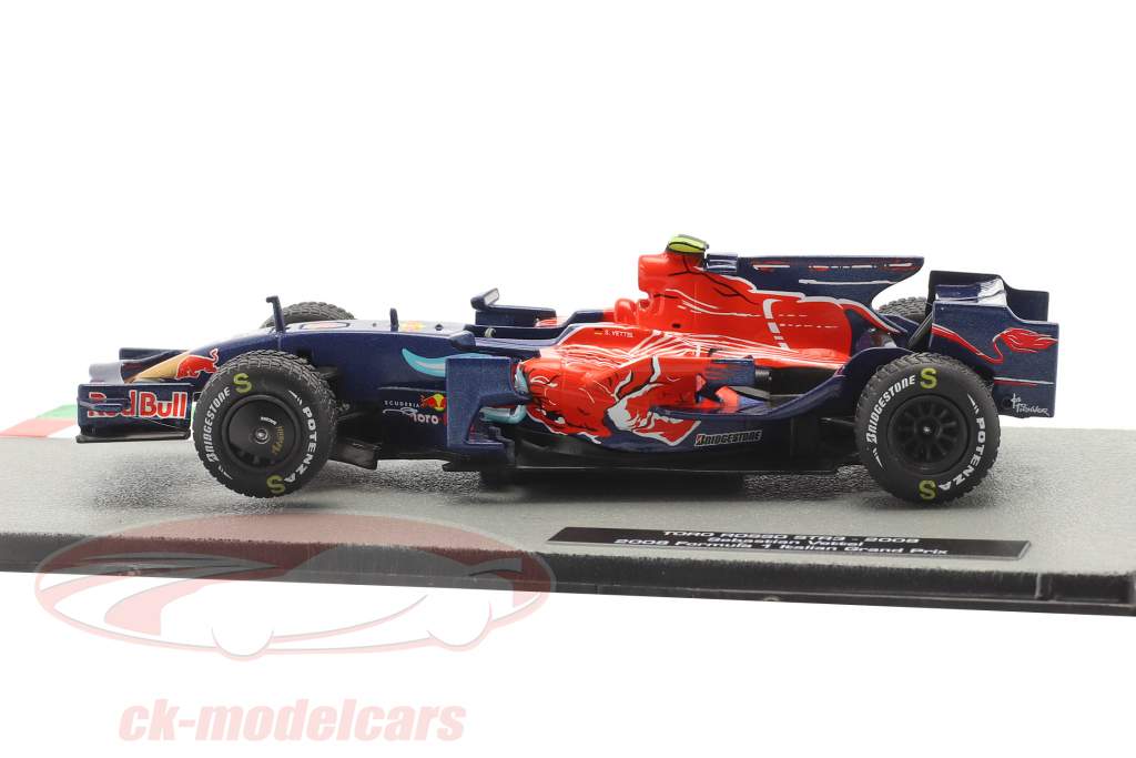 fascicule Toro Rosso STR3 Sebastian Vettel Italian GP #15 2008 1/43 Ixo F1