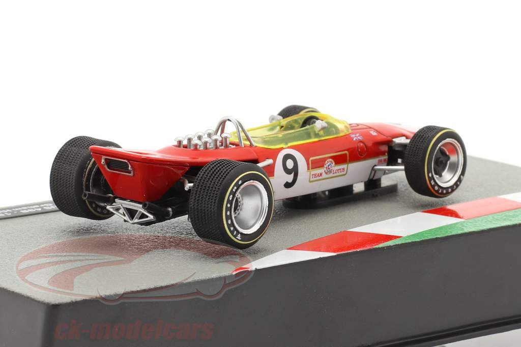 Graham Hill Lotus 49B #9 ganador Monaco GP fórmula 1 Campeón mundial 1968 1:43 Altaya
