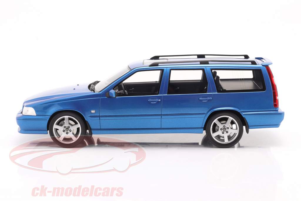 Volvo V70 R (Generation 1) Byggeår 1999 blå 1:18 DNA Collectibles
