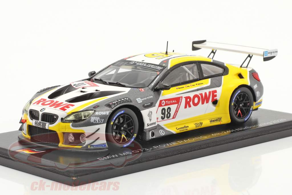 BMW M6 GT3 #98 4番目 24h Nürburgring 2020 Rowe Racing 1:43 Spark