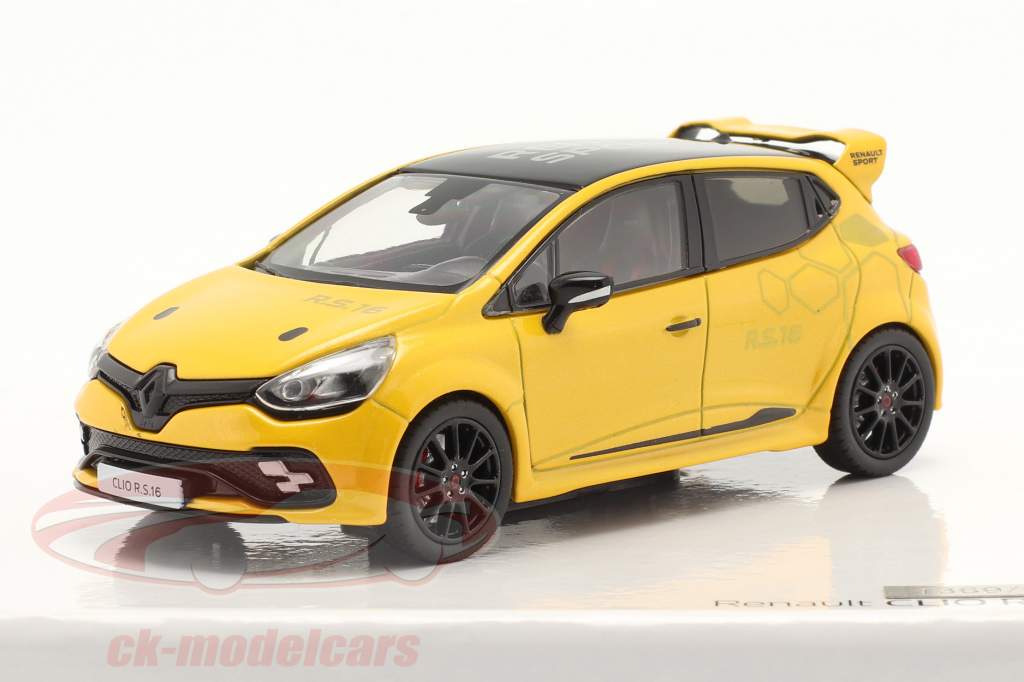 Renault Clio R.S. 16 year 2016 yellow / black 1:43 Norev