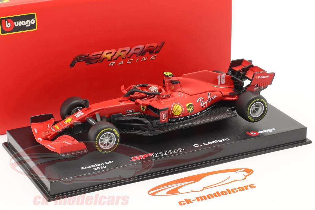 Charles Leclerc Ferrari SF1000 #16 2° austriaco GP formula 1 2020 1:43 Bburago