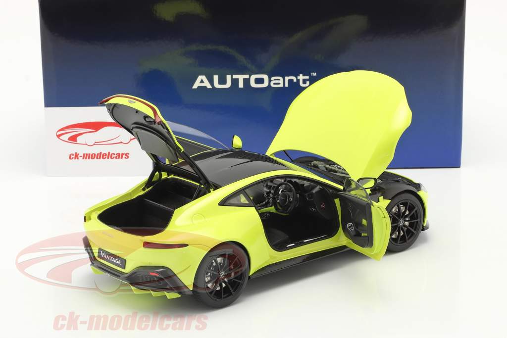 Aston Martin Vantage Baujahr 2019 limettengrün 1:18 AUTOart