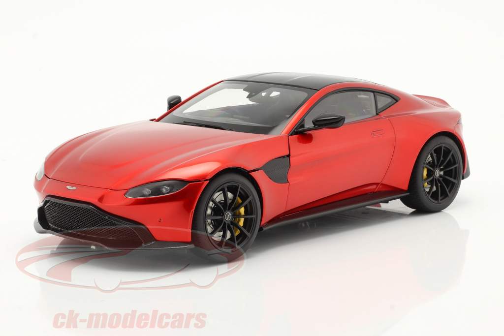 Aston Martin Vantage year 2019 hyper red 1:18 AUTOart
