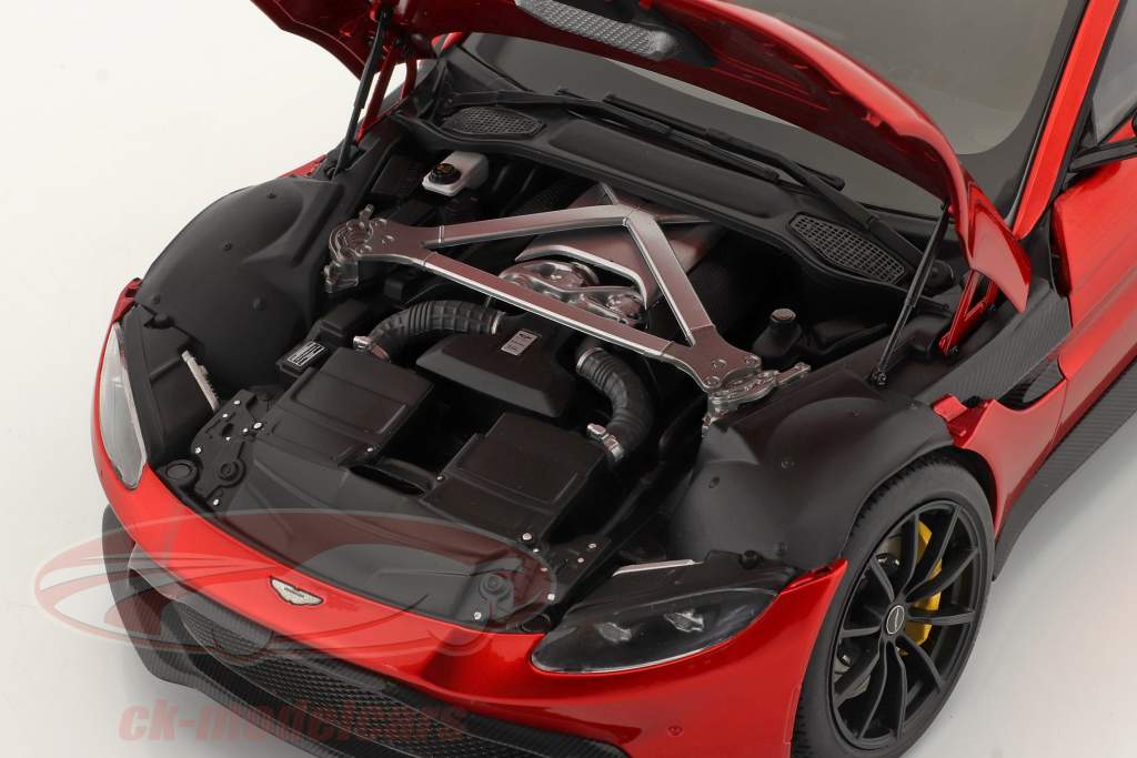 Aston Martin Vantage Anno di costruzione 2019 hyper rosso 1:18 AUTOart