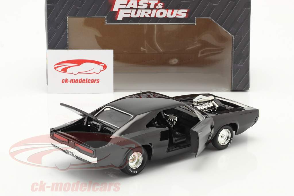 Dom's Dodge Charger 1970 Fast & Furious 9 (2021) black 1:24 Jada Toys