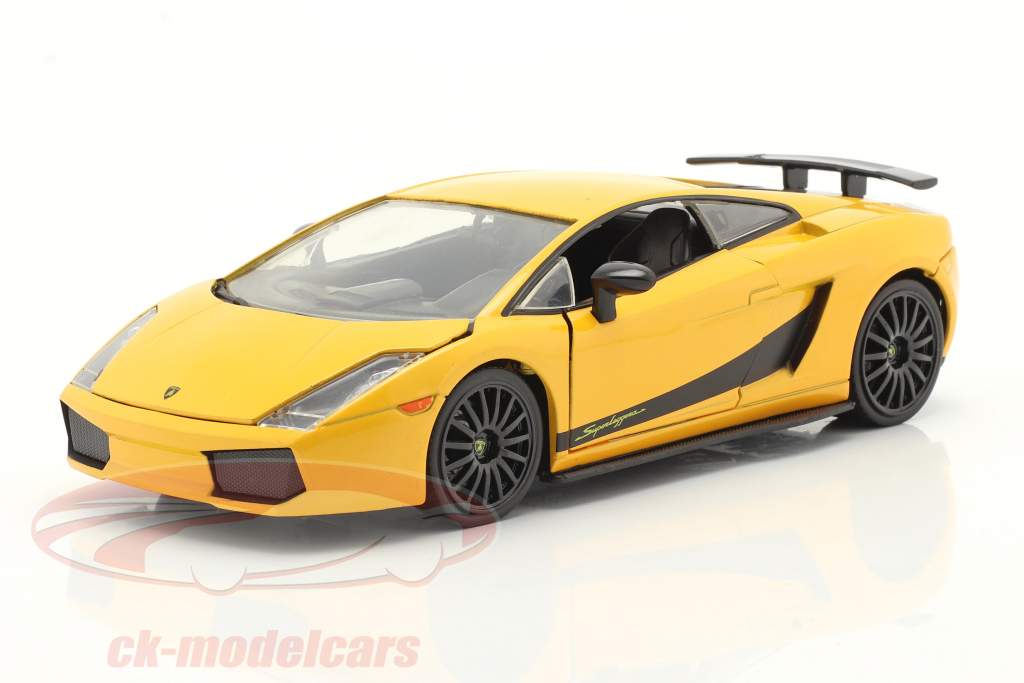Lamborghini Gallardo Superleggera Fast & Furious 6 (2013) amarelo 1:24 Jada Brinquedos