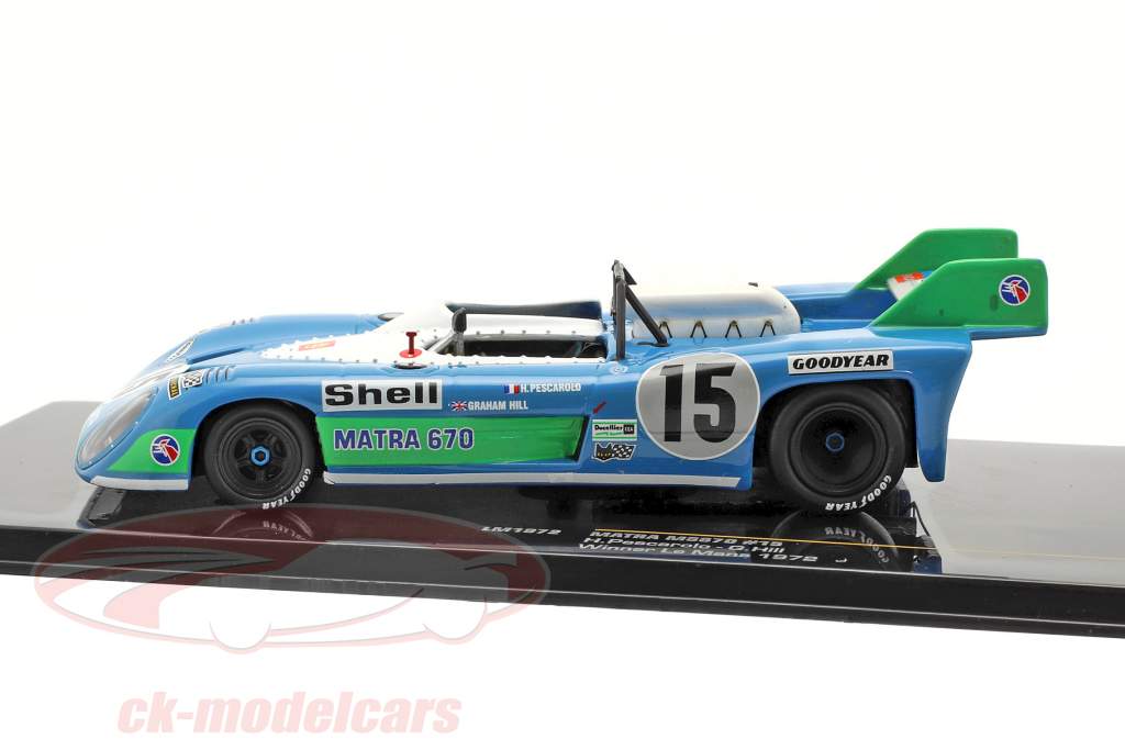 74 Off 1 43 マトラ ルマン 24 時間 Matra 670 B No 7 24h Le Mans H Pescarolo G Larrousse 1974 1 43 Ixo 梱包サイズ６0 Lacistitis Es