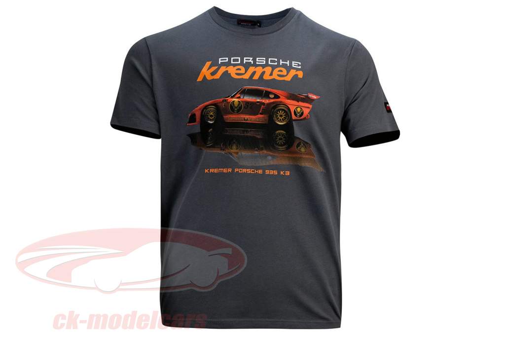 T-Shirt Kremer Racing Jägermeister Porsche 935 K3 gris