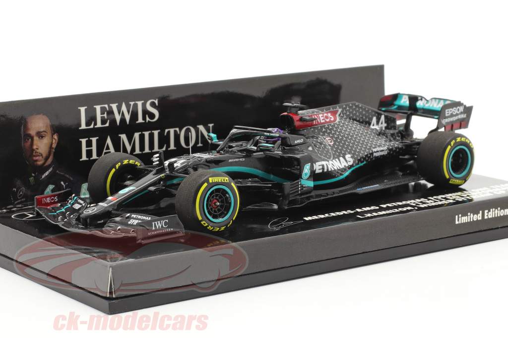 L. Hamilton Mercedes-AMG F1 W11 #44 优胜者 施蒂里亚 GP 公式 1 世界冠军 2020 1:43 Minichamps