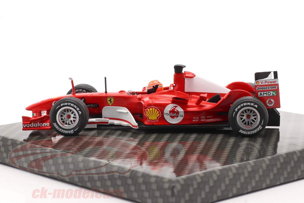 M. Schumacher Ferrari F2004 #1 vencedora japonês GP Fórmula 1 Campeão mundial 2004 1:43 Ixo