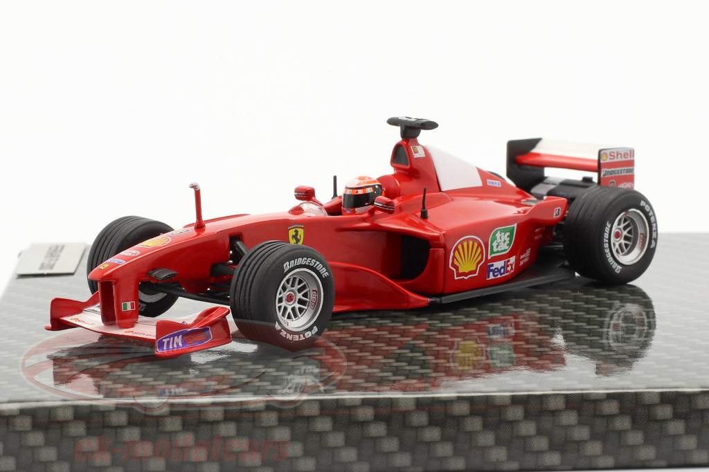 M. Schumacher Ferrari F1-2000 #3 gagnant européen GP formule 1 Champion du monde 2000 1:43 Ixo